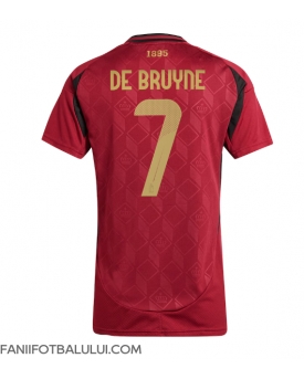 Belgia Kevin De Bruyne #7 Echipament de Fotbal Replică European 2024 Femei Acasa